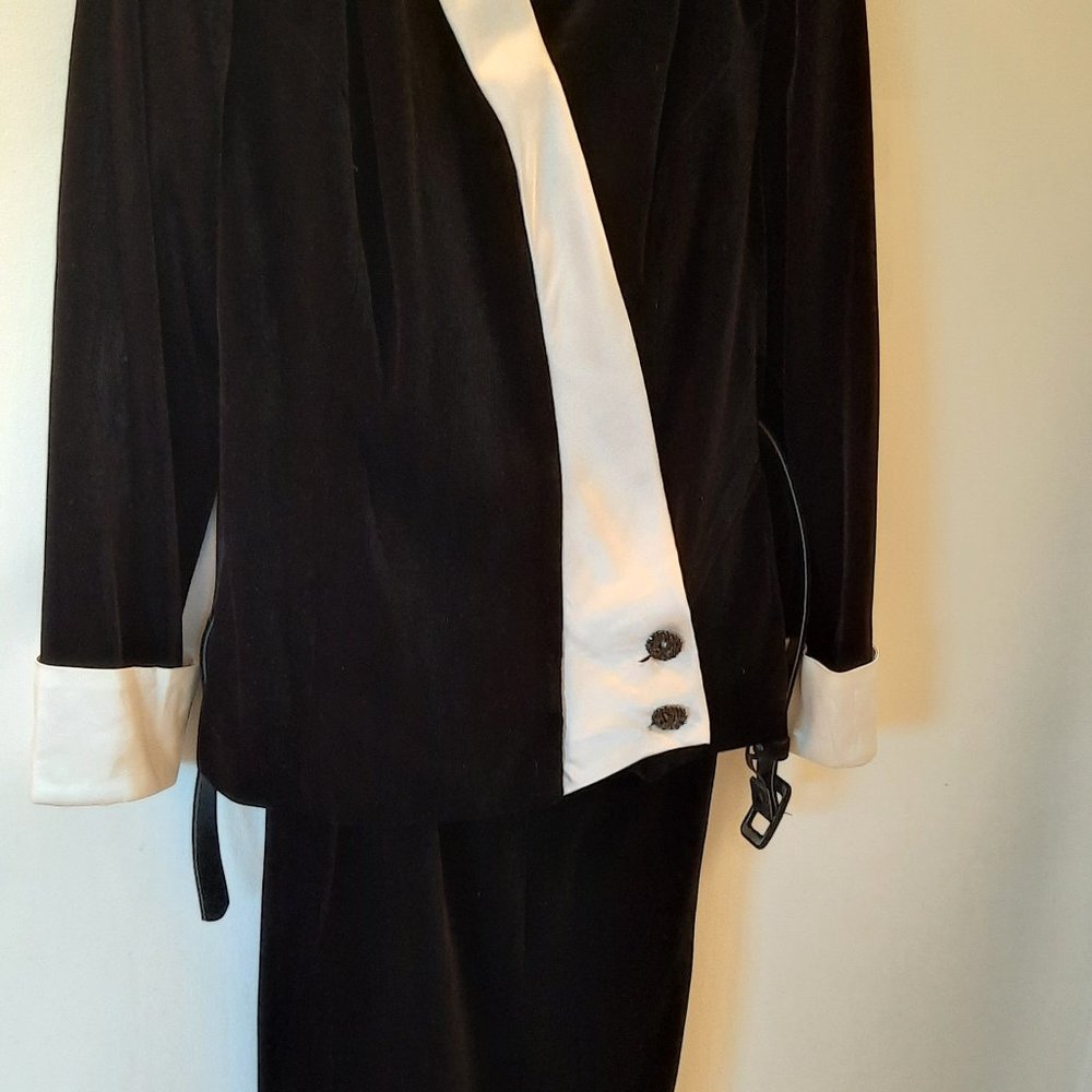 Dress with matching coat